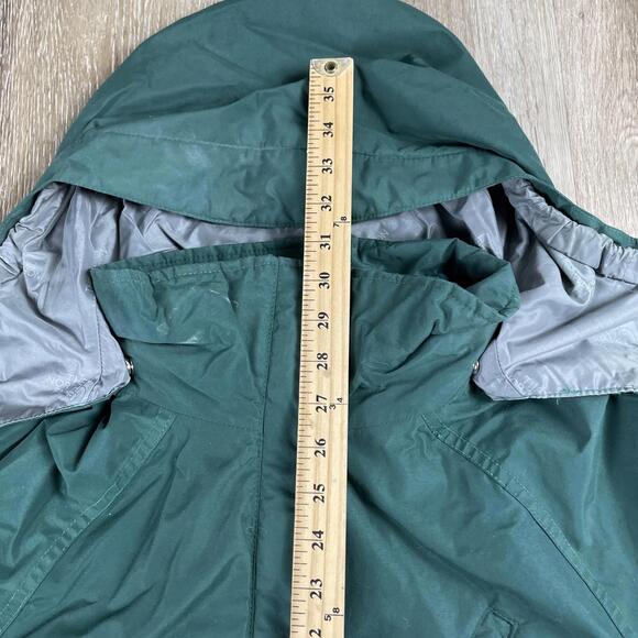 Vintage The North Face Goretex Parka USA Made Green Hooded Women's Large Jacket - Picture 12 of 16